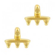 Cymbal ™ DQ metal Eye Mesaria Iii for SuperDuo beads - Gold